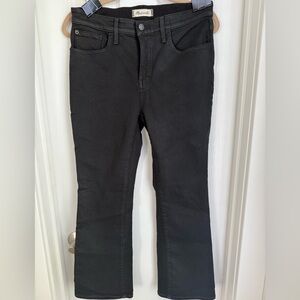 Madewell Black demi-boot Women’s Jeans